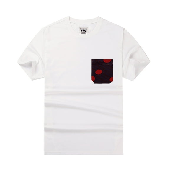 Eastbuy Active Fit Men's Pocket Tee Crewneck Short Sleeve T-shirt