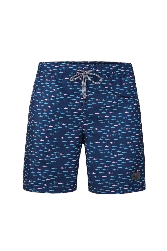 Boys Casual Swim Trunks Quick Dry Hawaii Style Swimwear Mesh liner, Sizes 8-18