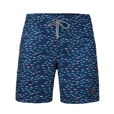 Beautiful Giant Boy's Swim Trunks Quick Dry Hawaii Style Swimwear Bathing Suit Briefs, Sizes 8-18