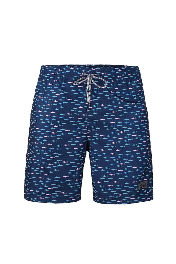 Boys Casual Swim Trunks Quick Dry Hawaii Style Swimwear Mesh liner, Sizes 8-18