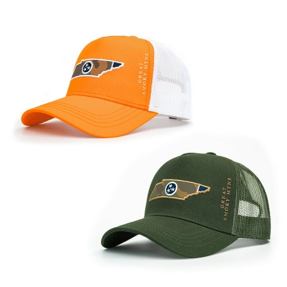 Beautiful Giant Men's Baseball Cap Cotton Blend Trucker Hat for Running Workouts All Seasons 2 Pack