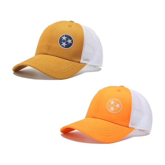 Beautiful Giant Men's Baseball Cap Cotton Blend Trucker Hat for Running Workouts All Seasons 2 Pack