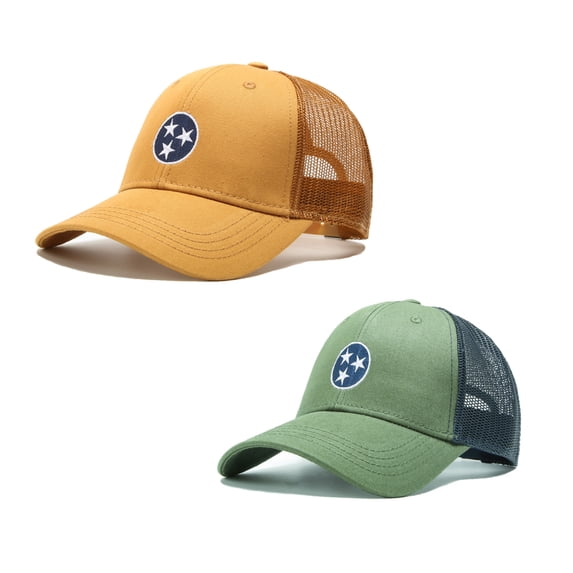 Beautiful Giant Men's Baseball Cap Cotton Blend Trucker Hat for Running Workouts All Seasons 2 Pack