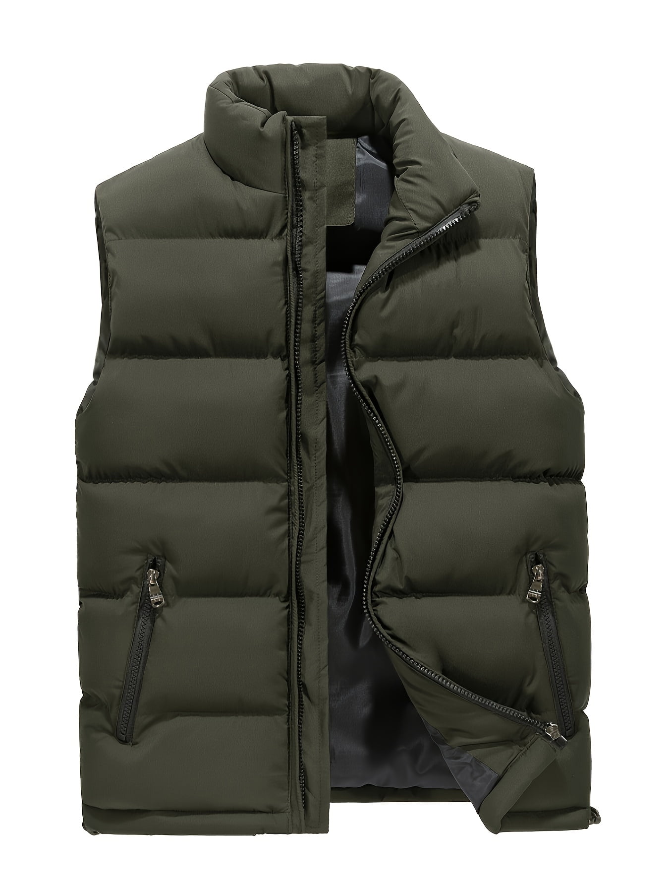 And Now This Men's Lightweight Puffer Vest Black Size XX-Large main image 0