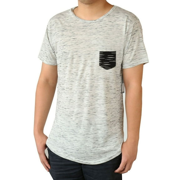 Beautiful Giant Men's Short Sleeve T-Shirts Solid Color Crew Neck Tee