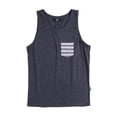 thumbnail image 1 of Beautiful Giant Men's Solid Color Sleeveless Tank Top with Pocket for Everyday Style, 1 of 6