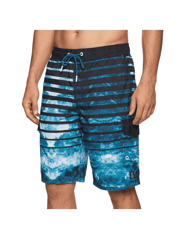Men's Swim Trunks Mesh Liner Beach Board Shorts with Pocket 10" Inseam