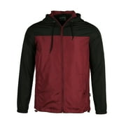 Beautiful Giant Polyester Mens Coat Long Sleeves Water Resistant Windbreaker Hoodie Jacket