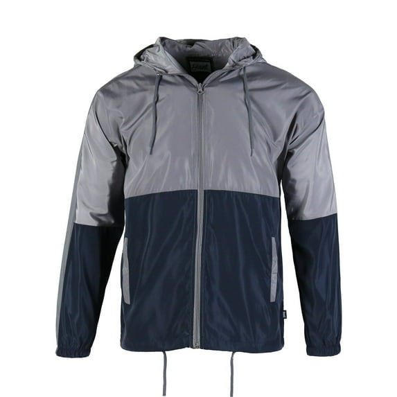 Beautiful Giant Polyester Men's Coat Long Sleeves Windbreaker Hoodie Jacket for Hiking Trip