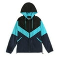 thumbnail image 1 of Beautiful Giant Polyester Men's Floral Coat Long Sleeves Windbreaker Hoodie Jacket, 1 of 6