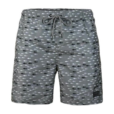 Beautiful Giant Polyester Men's Swim Trunks Quick Dry Hawaii Style Swimwear Board Shorts Briefs