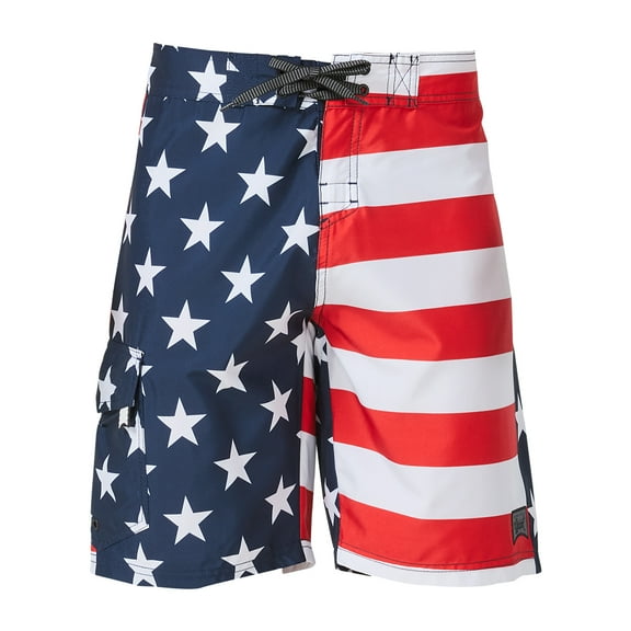 Beautiful Giant Polyester Spandex Men's Swim Trunks No Liner Quick Dry Board Shorts Zipper Pocket 9.5" Inseam