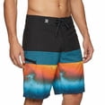 thumbnail image 1 of Beautiful Giant Polyester Spandex Men's Swim Trunks No Liner Quick Dry Board Shorts Zipper Pocket 9" Inseam, 1 of 7
