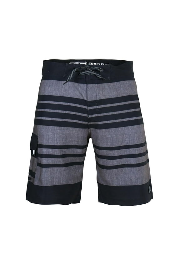 Polyester Spandex Men's Swim Trunks No Liner Quick Dry Board Shorts with Pocket 10" Inseam