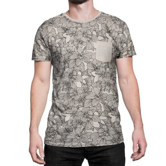 Beautiful Giant Trendy Men's Short Sleeve T-Shirts Leisure Crew Neck Tee