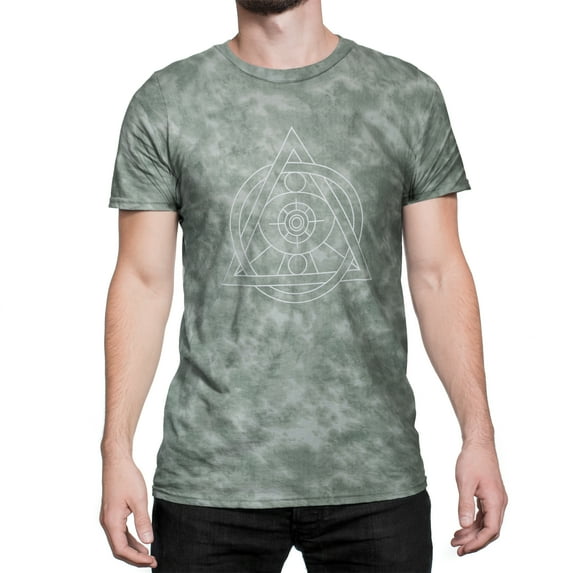 Eastbuy Trendy Men's Short Sleeve Tie-dye T-Shirts Leisure Crew Neck Tee