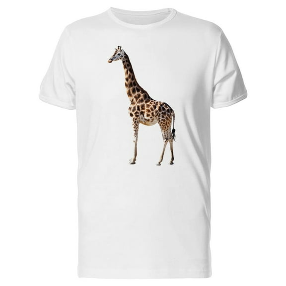 Beautiful Giraffe Picture T-Shirt Men -Image by Shutterstock, Male Medium