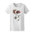 thumbnail image 1 of Beautiful Girl's Face Sketch Tee Women's -Image by Shutterstock, 1 of 2