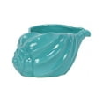 thumbnail image 1 of Beautiful, Glossy & Shiny Ceramic Shell Showpiece In Blue Small, 1 of 2