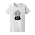 thumbnail image 1 of Beautiful Goth Three Eyed Girl Women's Tee - Image by Shutterstock, 1 of 2