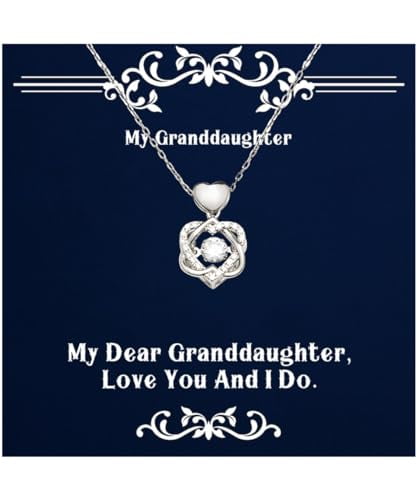 Dear granddaughter necklace discount