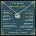 thumbnail image 1 of To My Beautiful Granddaughter Necklace, Granddaughter Gift, Granddaughter Jewelry, Granddaughter Birthday Graduation Christmas Gifts, With Card &Box Gift, 1 of 5
