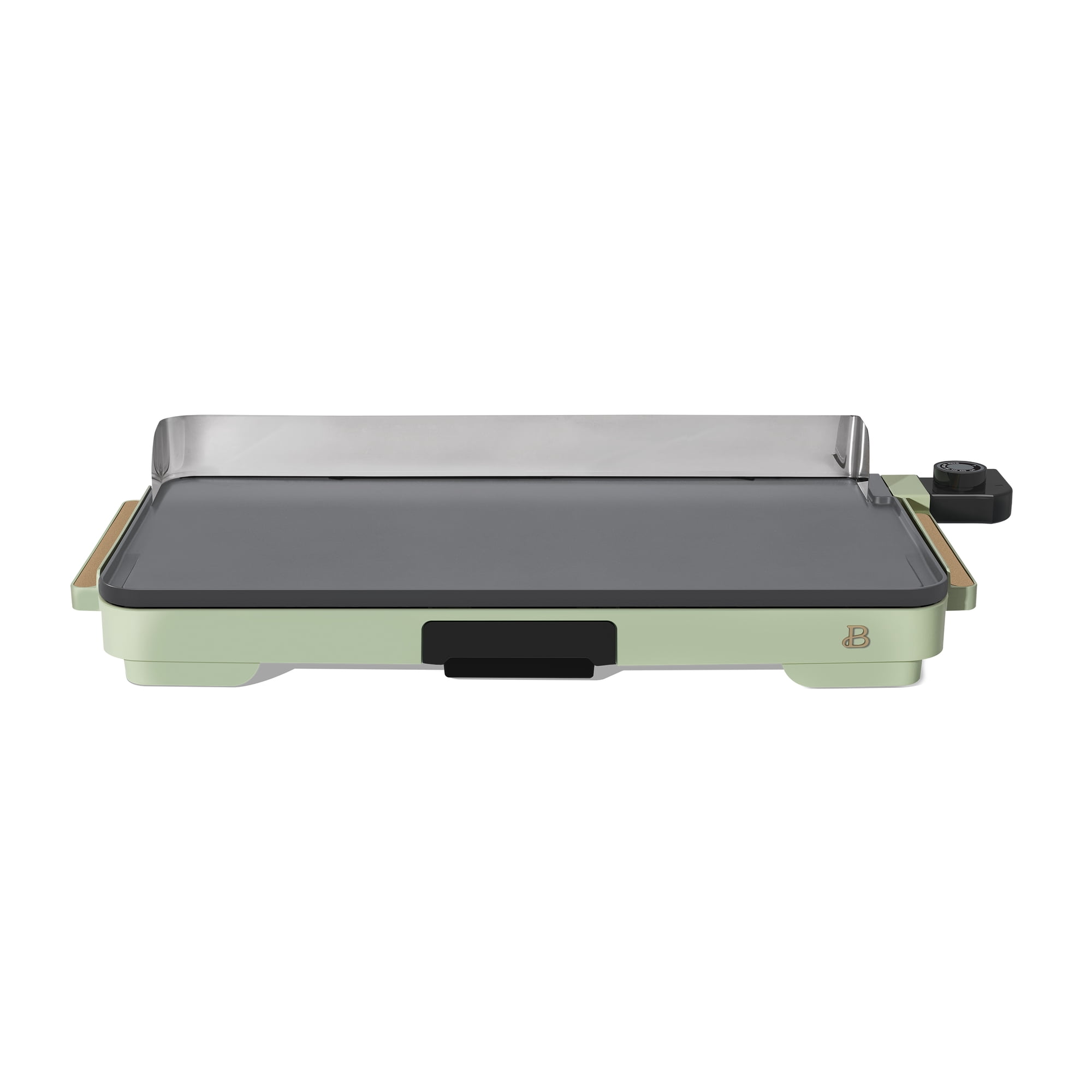 Beautiful XL Electric Griddle 12" x 22," Non-stick, Sage Green by Drew Barrymore