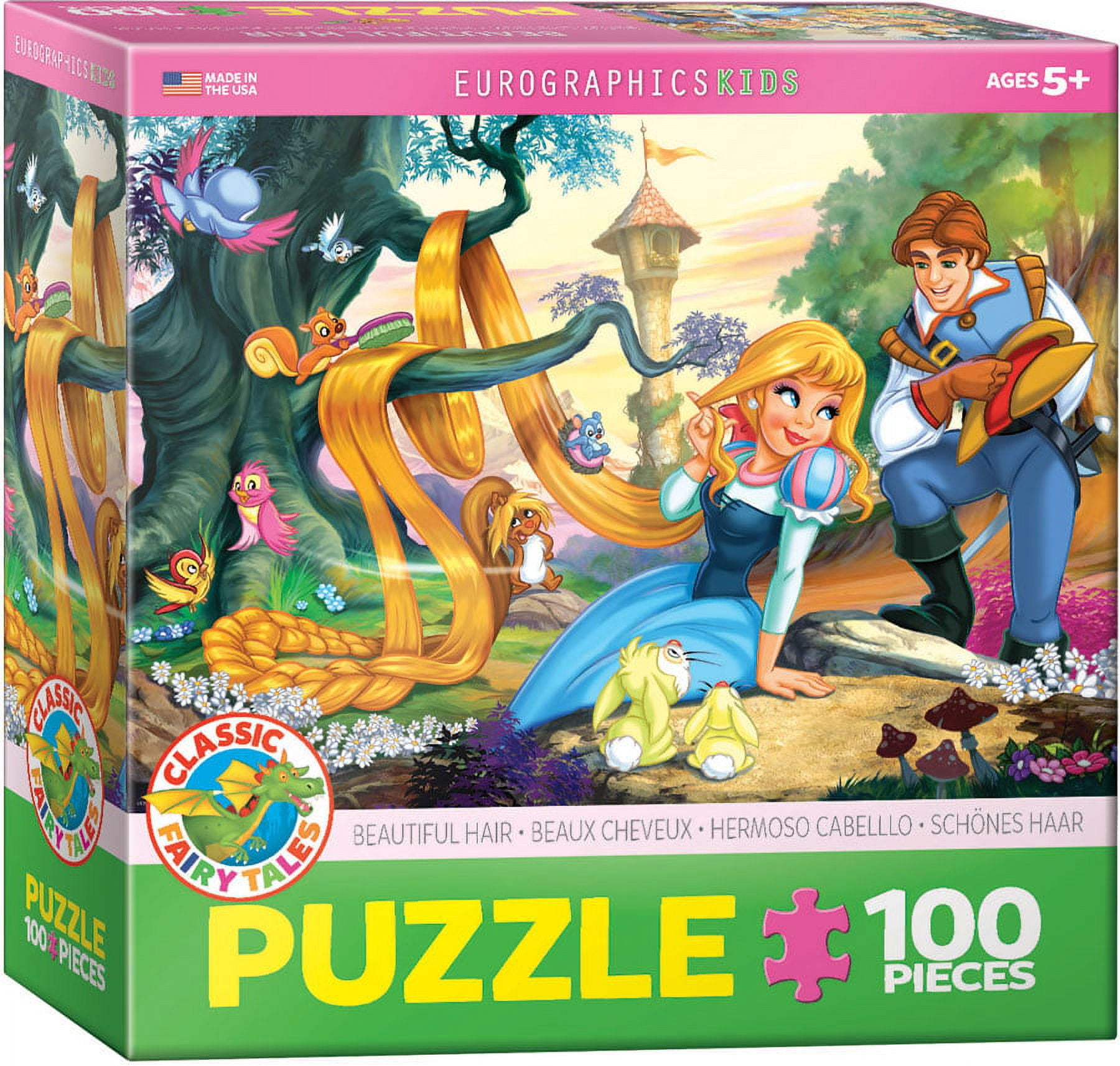 Beautiful Hair 100-Piece Puzzle