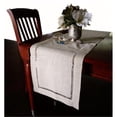 thumbnail image 1 of Beautiful Hemstitched Table Runner Quality Natural Tablecloth - 108 in. Long, 1 of 1
