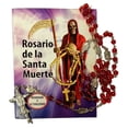thumbnail image 1 of Beautiful Holy Death Rosary with Prayer Book in Spanish and in English. Hermoso Rosario de la Santa Muerte., 1 of 2