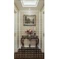 thumbnail image 1 of Beautiful Home Decor Acrylic Beaded Curtain - Silver Heart, 1 of 3