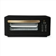 Beautiful Infrared Air Fry Toaster Oven, 9Slice, 1800 W, Black Sesame