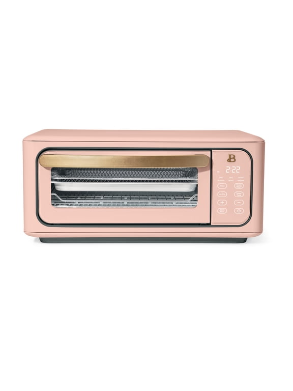 Infrared Air Fry Toaster Oven, 9-Slice, 1800 W, Rose by Drew Barrymore