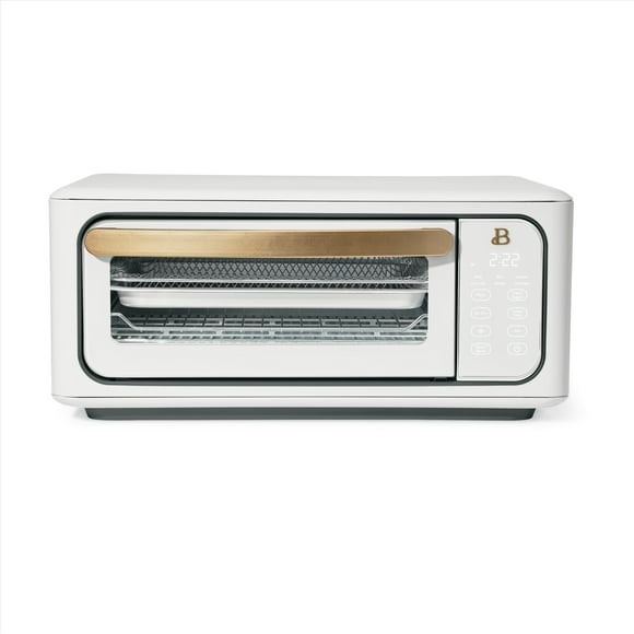 Beautiful Infrared Air Fryer Toaster Oven, 9-Slice, 1800 W, White Icing by Drew Barrymore