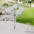 thumbnail image 1 of Beautiful Iron and Crystal Candle Holder – Easy to Assemble, Elegant Design, Ideal Gift for Loved Ones, 1 of 6