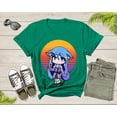 thumbnail image 1 of Beautiful Japanese Anime Girl Student Manga Holds Pencil T-shirt Anime Shirt For Men Women Kids Boys Girls Teen Anime Girl Gift Tshirt, 1 of 8