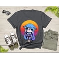 thumbnail image 1 of Beautiful Japanese Anime Girl Student Manga Holds Pencil T-shirt Anime Shirt For Men Women Kids Boys Girls Teen Anime Girl Gift Tshirt, 1 of 8