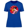 thumbnail image 1 of Beautiful Japanese Geisha Label T-Shirt Women -Image by Shutterstock, Female x-Large, 1 of 2