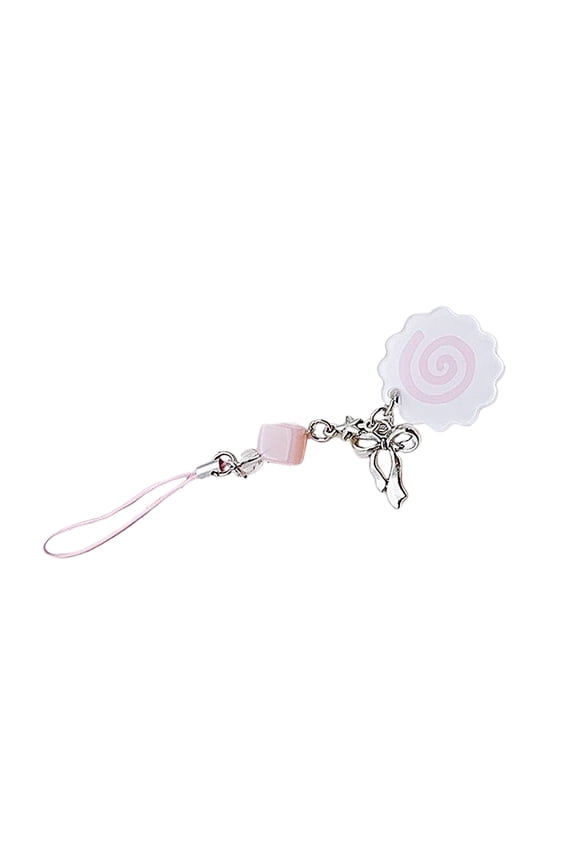 Beautiful Japanese Phone Pendant Keychain Ornament Keyring Cellphone Charm Chain Decorative Accessory for Bag and Purse