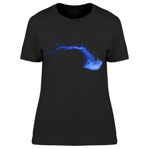 Beautiful Jellyfish Down Face T-Shirt Women -Image by Shutterstock, Female XX-Large