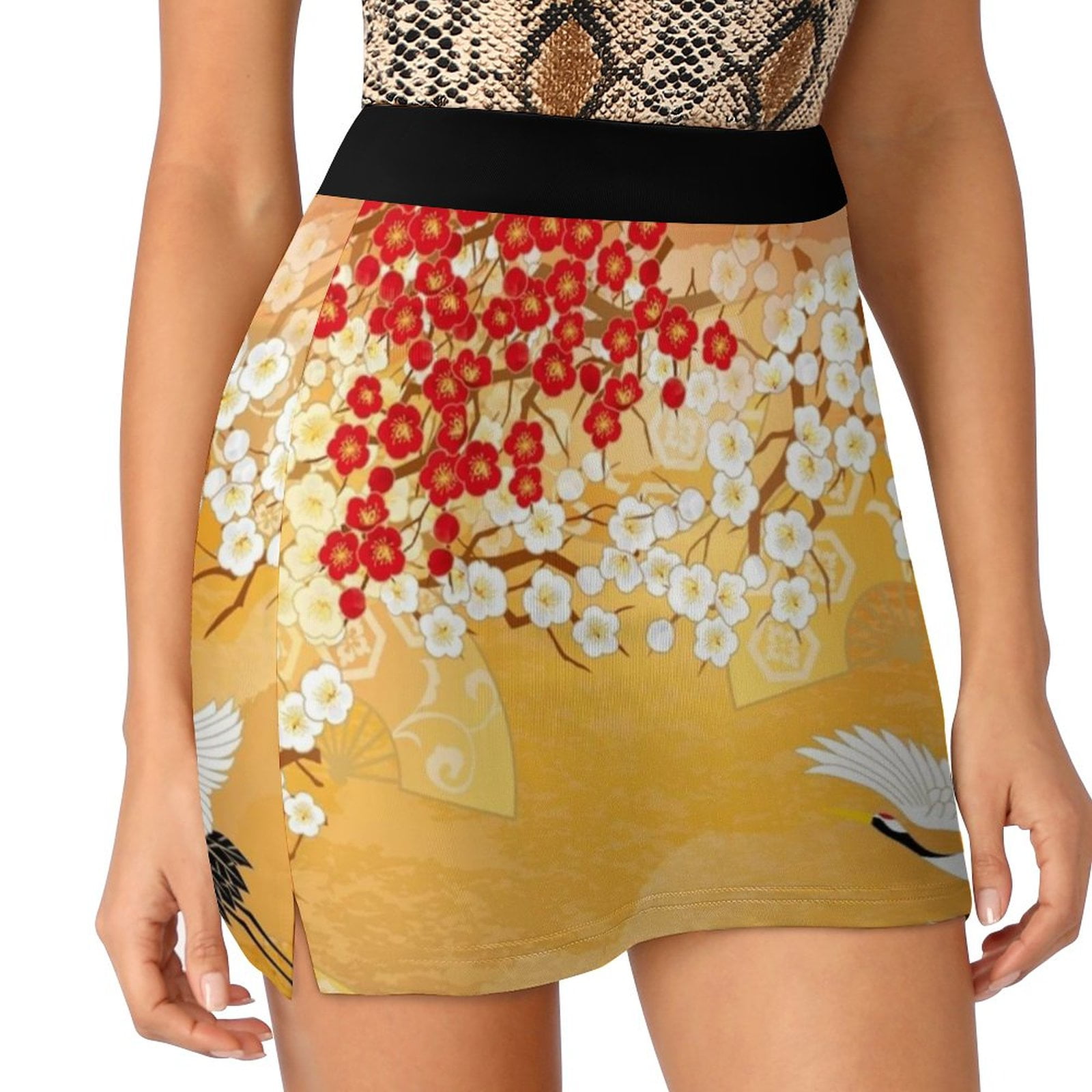 Beautiful Kimono Of Japan Skirts Woman Fashion 2025 Pant Skirt Mini ...