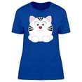 thumbnail image 1 of Beautiful Kitten Doodle T-Shirt Women -Image by Shutterstock, Female Large, 1 of 2