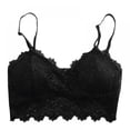 thumbnail image 1 of Beautiful Lace Bralettes for Women with Straps and Removable Pads, 1 of 8