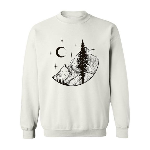 Beautiful Landscape Design Sweatshirt Men -Image by Shutterstock, Male Small
