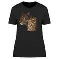 thumbnail image 1 of Beautiful Leopard At Side T-Shirt Women -Image by Shutterstock, Female Medium, 1 of 2