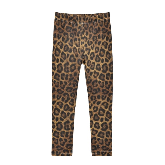 Beautiful Leopard Print Printed Leggings Yoga Pants for in 4t to 10t