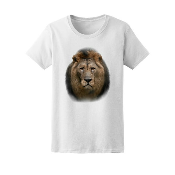 Beautiful Lion Head T-Shirt Men -Image by Shutterstock, Male 3X-Large