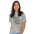 thumbnail image 1 of Beautiful Love Romance Poet Quote Women's Graphic T Shirt Tees Brisco Brands S, 1 of 5