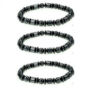 Beautiful Magnetic Black Hematite Gemstone Bracelet