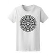 thumbnail image 1 of Beautiful Mandala Floral Art T-Shirt Women -Image by Shutterstock, Female Small, 1 of 2